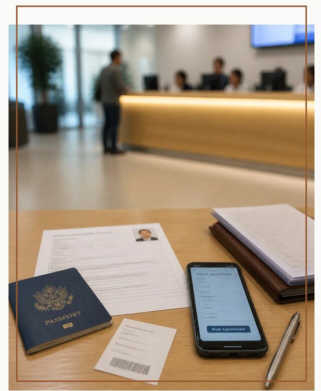 Запись в визовый центр в Орле для подачи документов