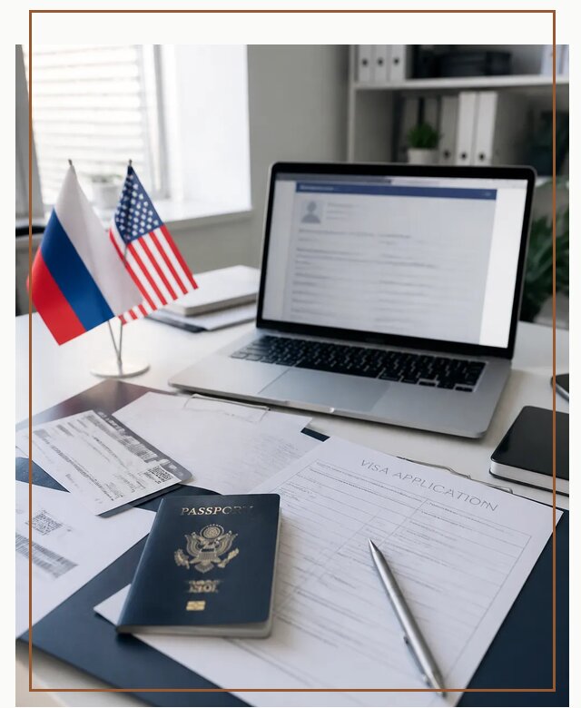Оформление визы в США для туристов и бизнеса в Орле