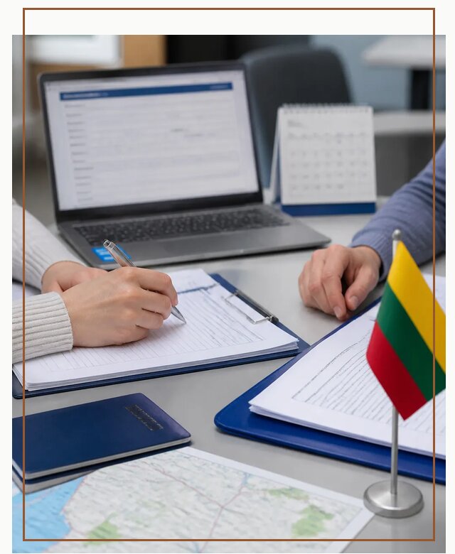 Профессиональное оформление визы в Литву для поездки в Орле
