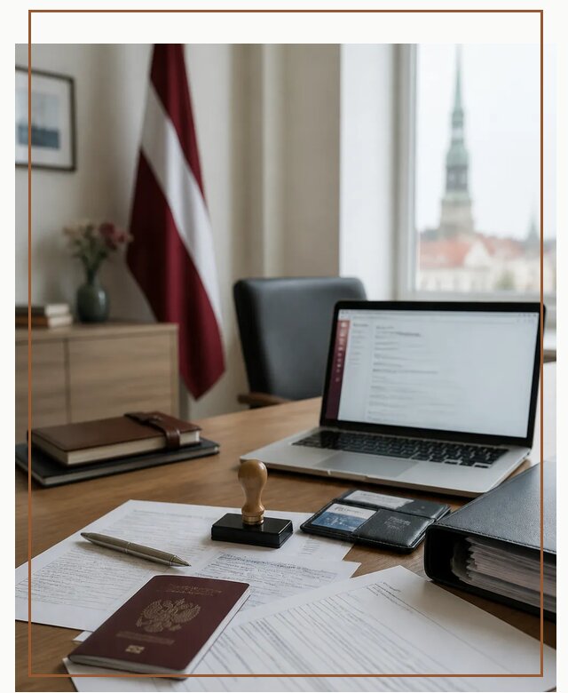 Оформление вида на жительство в Латвии под ключ в Орле