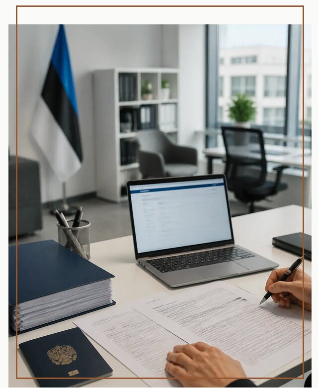 Оформление ВНЖ в Эстонии для переезда и легального проживания в Орле