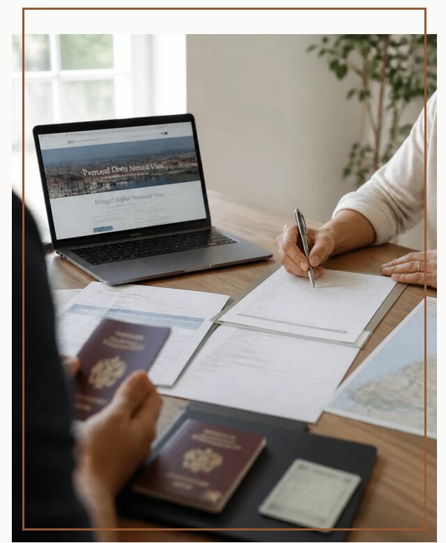 Оформление Digital Nomad и ВНЖ Португалии в Орле